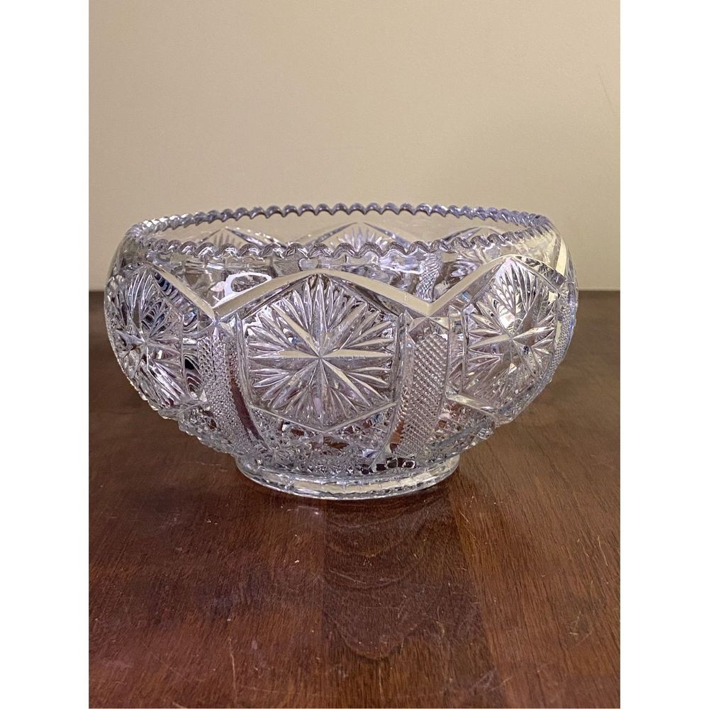 Vintage Crystal bowl A24